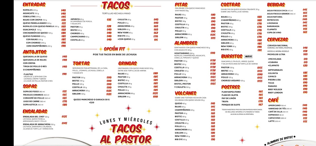 La Chinampa Del Valle Menu - Image 2