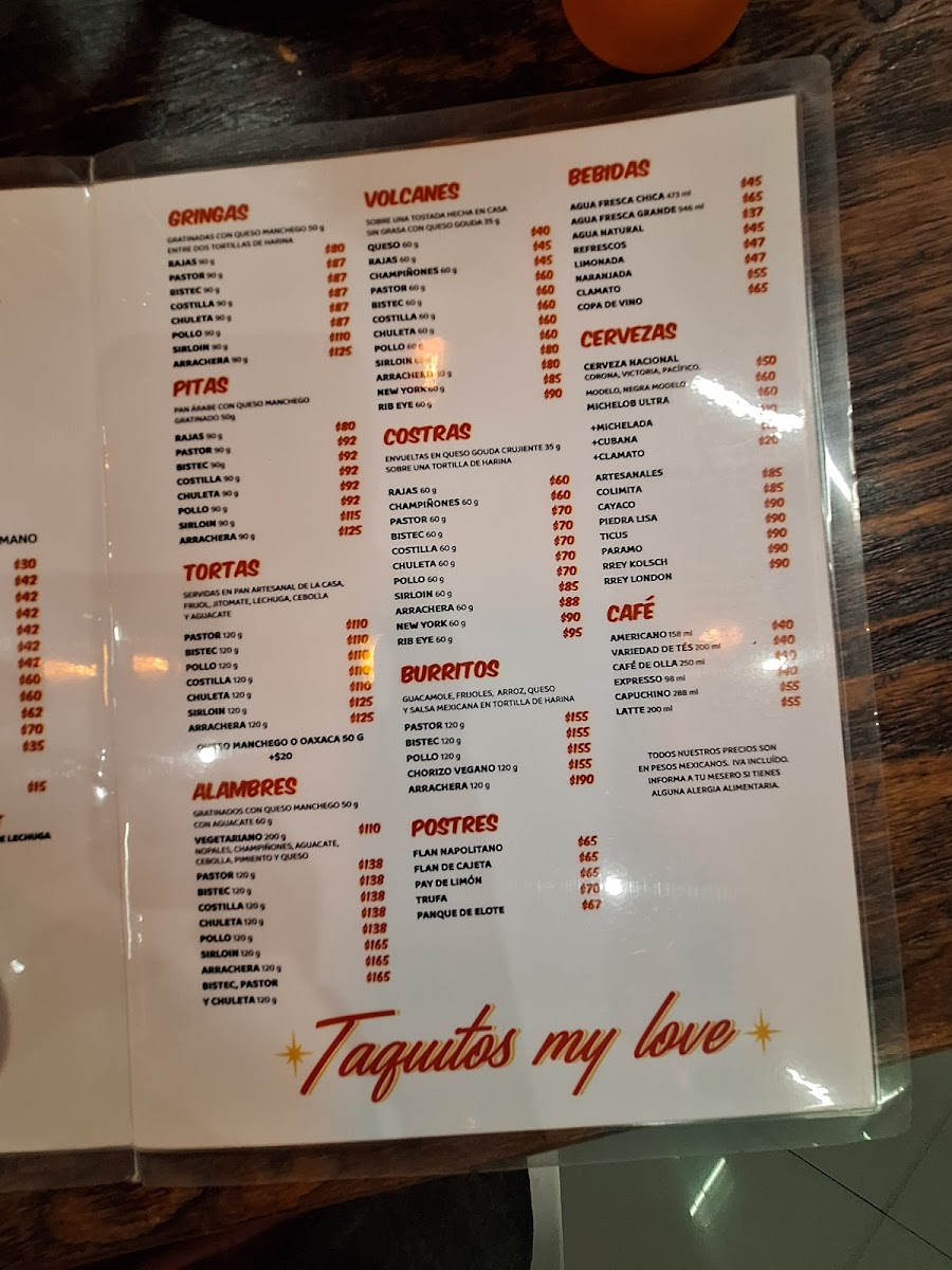 La Chinampa Del Valle Menu - Image 3